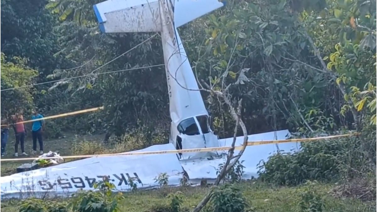 Avioneta en Barrancabermeja se accidentó: se reporta un fallecido