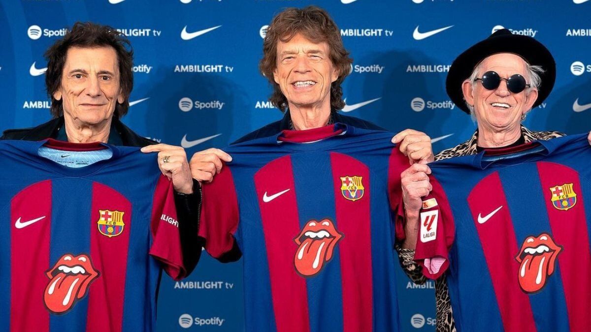 ¡Icónico! Rolling Stones y FC Barcelona, un dúo para la historia