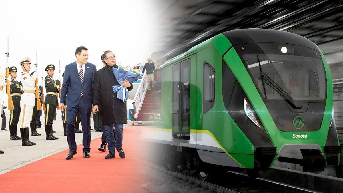 Petro llega a China para hablar del metro de Bogotá