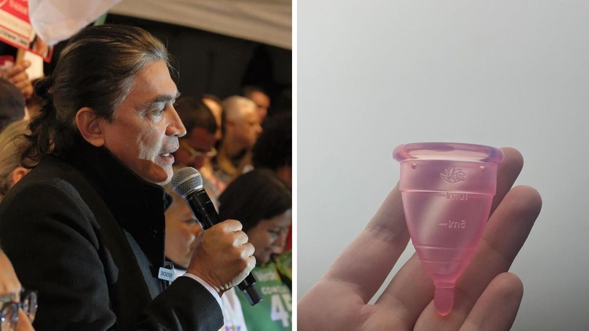 Gustavo Bolívar genera polémica tras prometer copas menstruales a niñas de Bogotá: ¿son confiables?