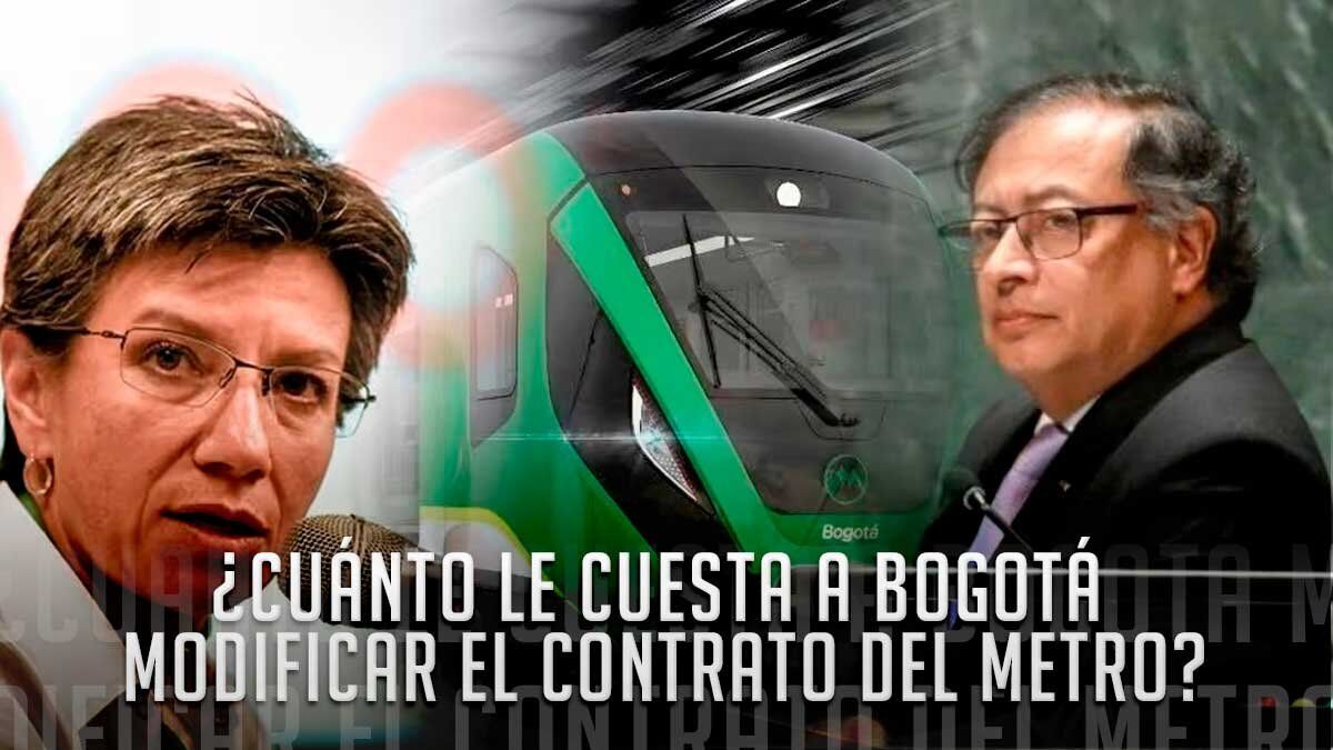 “Presidente no puede modificar contrato del Metro”: alcaldesa explica los costos de cambiar el proyecto