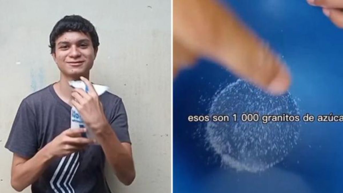 Viral: joven en TikTok contó cuántos granos tiene un kilo de azúcar