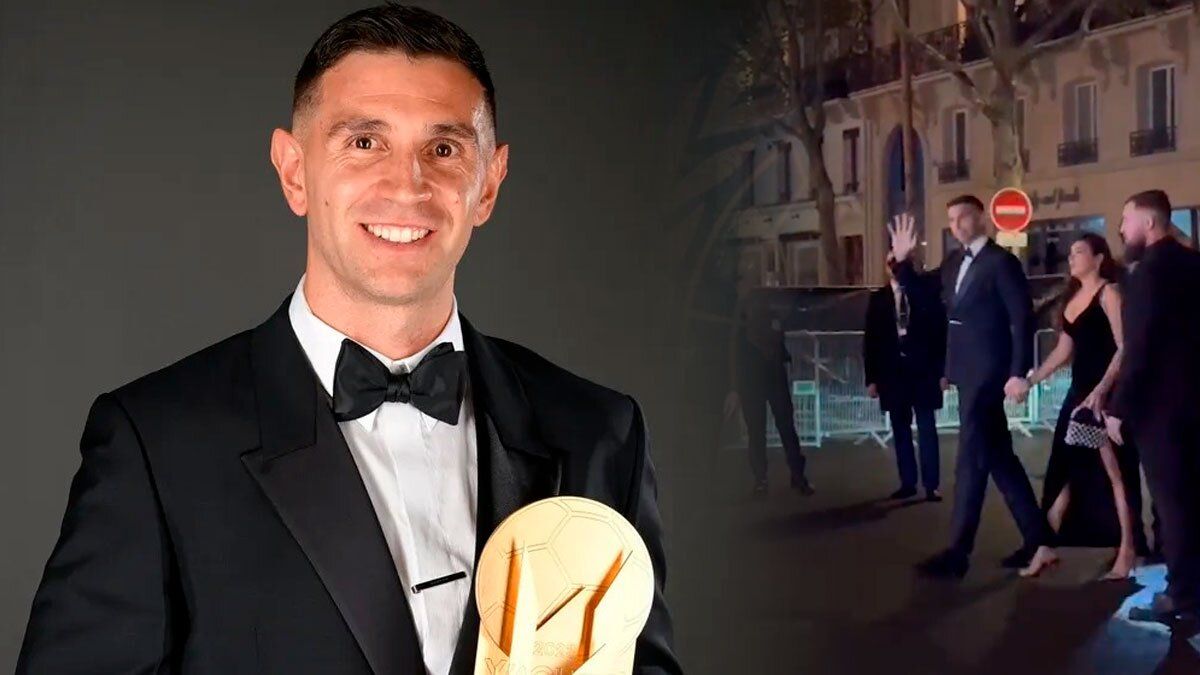 Dibu Martínez, ganador al mejor portero del año recibió silbidos y abucheos en gala del Balón de Oro