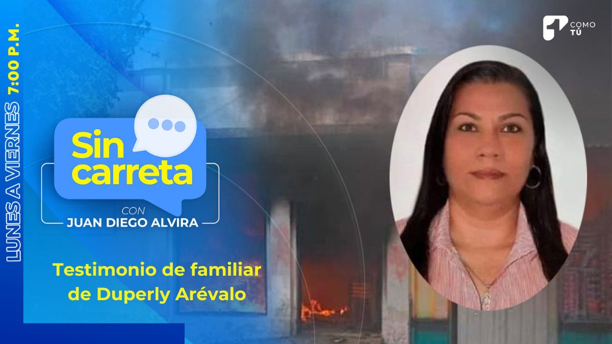 Incendio en Gamarra: habla hermano de Duperly Arévalo, funcionaria fallecida en Registraduría