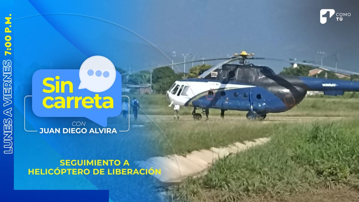 El camino de la libertad: el recorrido que hizo el helicóptero que transportó a ‘Mane’ Díaz