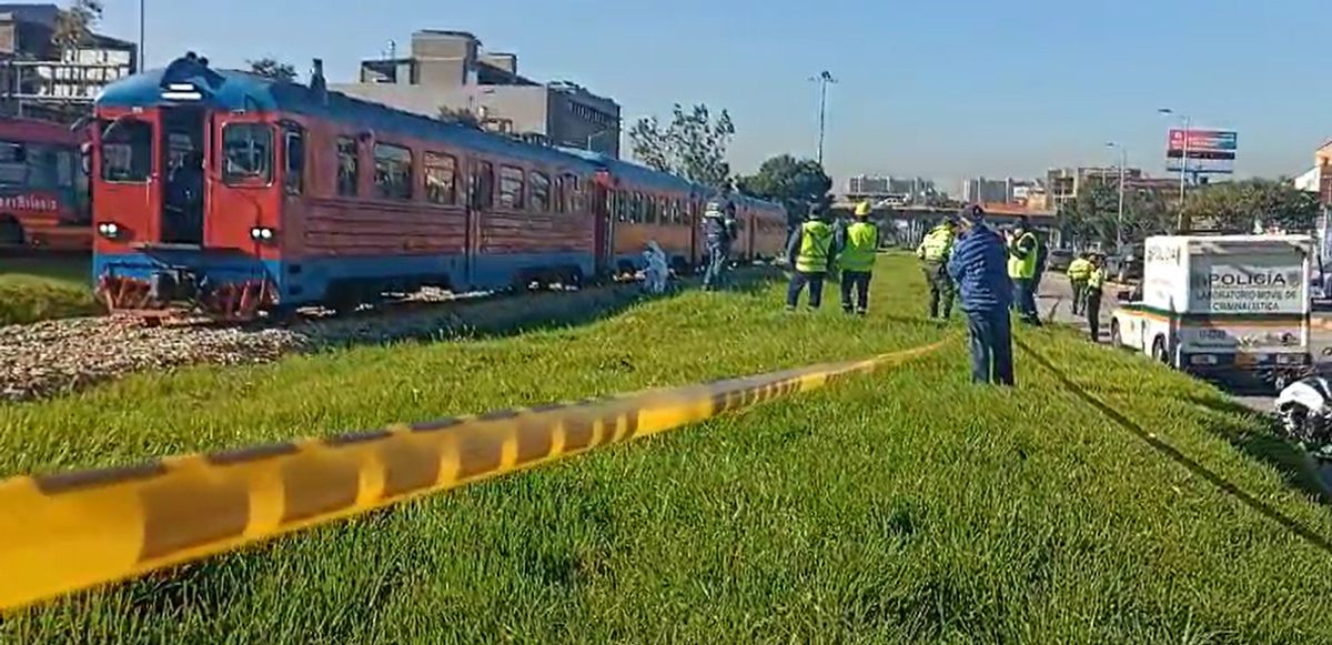 Video | Habitante de la calle murió tras ser arrollado por el Tren de la Sabana