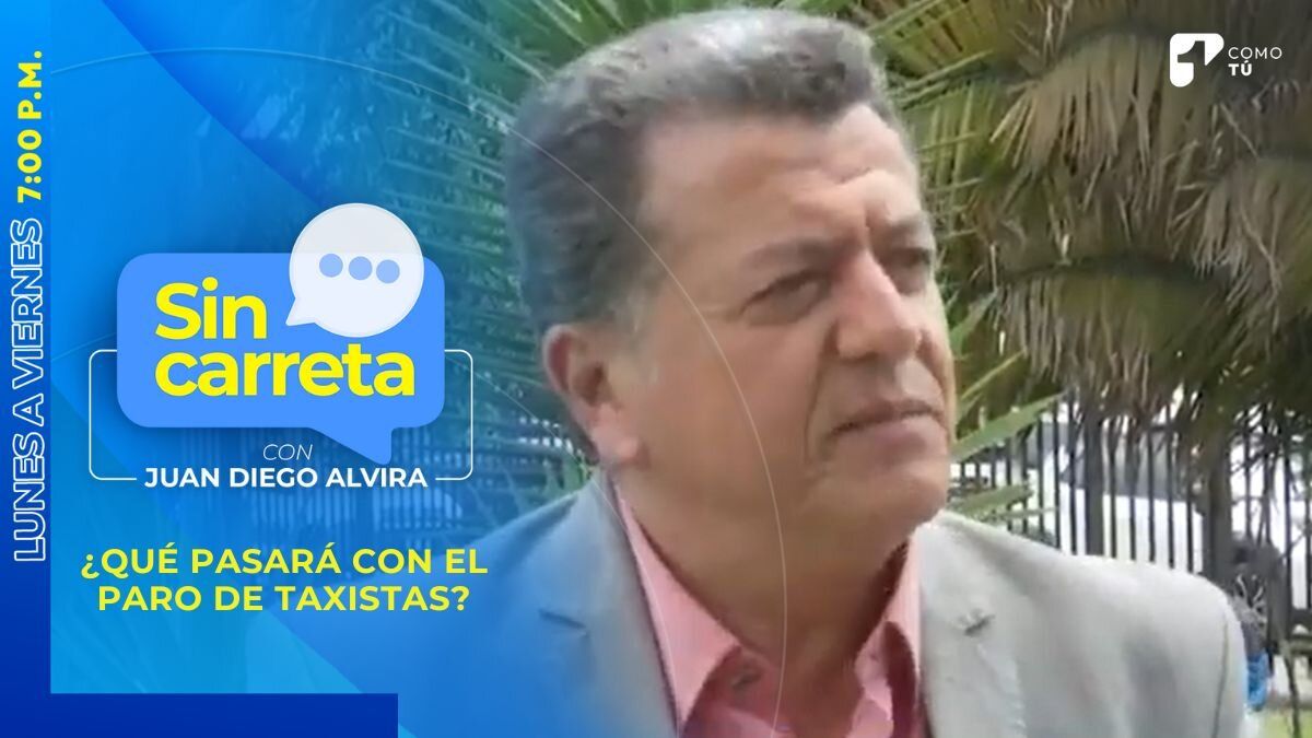 El polémico líder de taxistas Hugo Ospina habla ‘Sin Carreta’