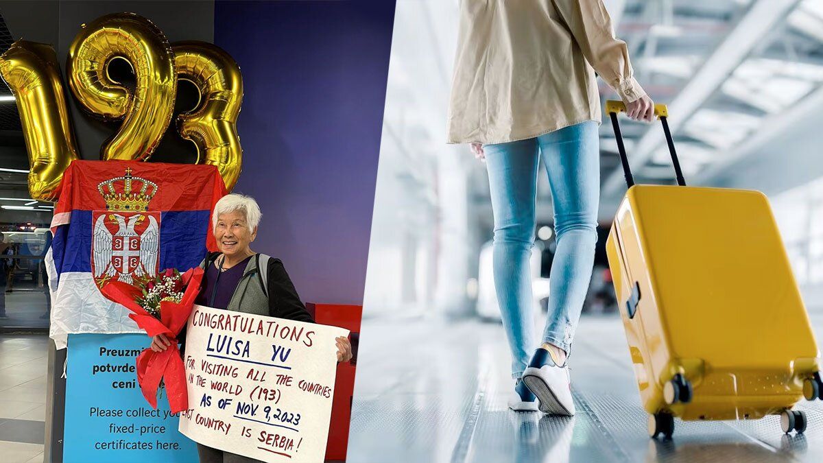 “No tengas miedo, solo ve”: una mujer de 79 años viajó a todos los países del mundo