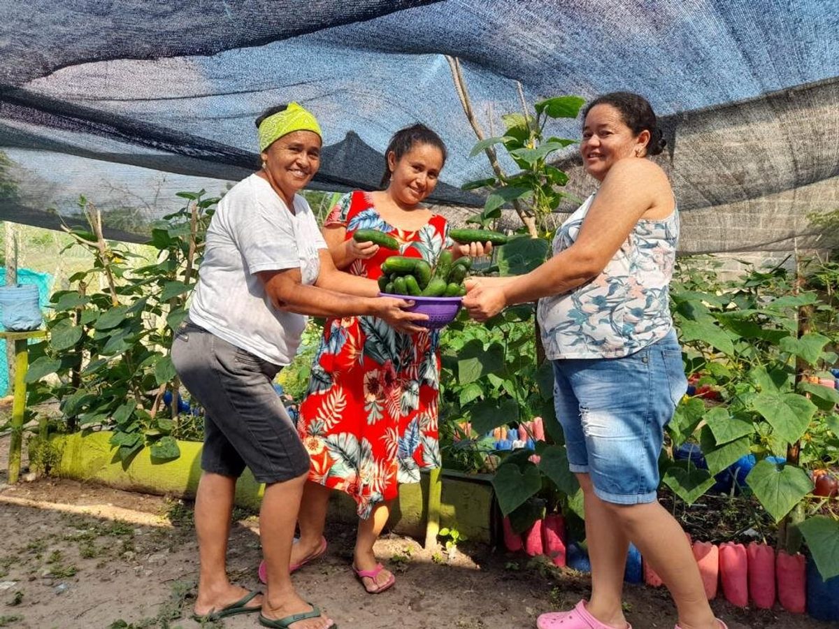 Empoderamiento femenino Sucre agricultura piscicultura