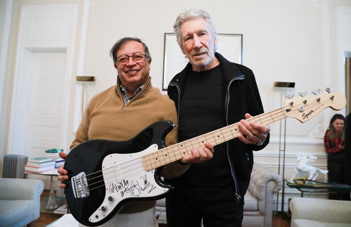 Roger Waters y el presidente Petro se reunieron: ¿de qué hablaron?
