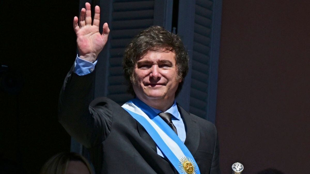 Así fue la llegada de Javier Milei a la Casa Rosada, ¿estaba nervioso?