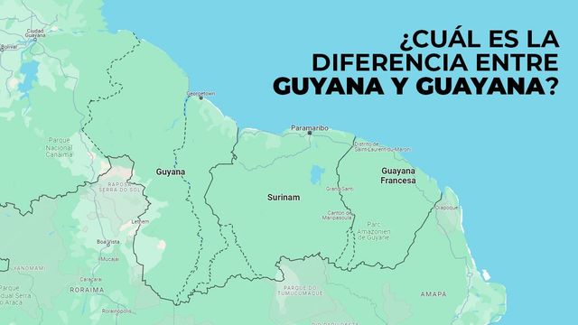 Cu l Es La Diferencia Entre Guyana Y Guayana Canal 1 Cu l Es La Diferencia Entre Guyana Y Guayana Canal 1