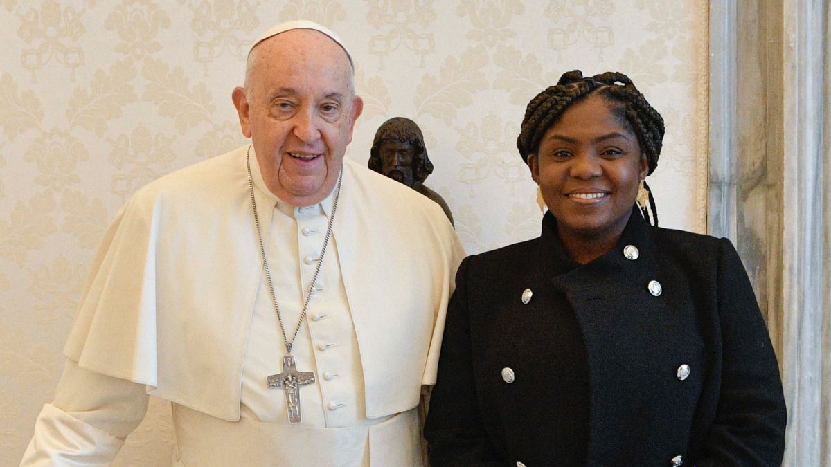 Fotos: Francia Márquez y el Papa Francisco se reunieron en el Vaticano este jueves