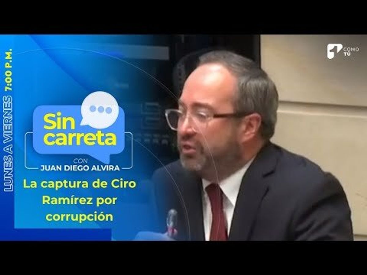 Senador Ciro Ramírez, capturado por presunta corrupción, se negó a responder a Sin Carreta