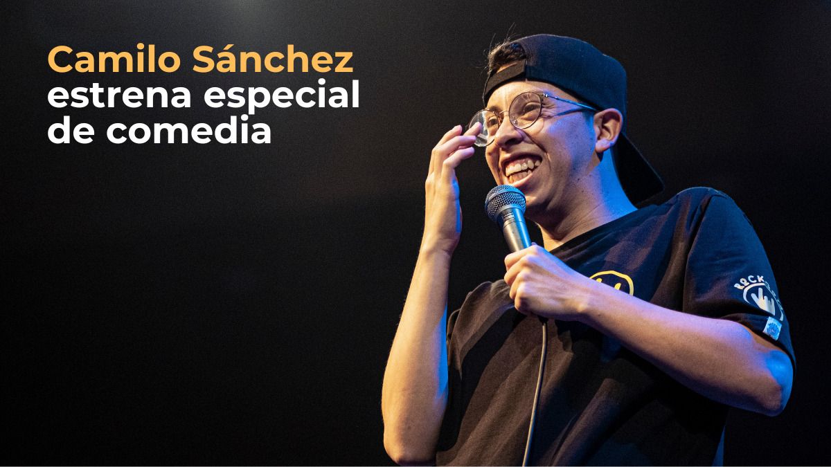 De Fucks News al cine: Camilo Sánchez estrenará el primer especial de comedia en Colombia
