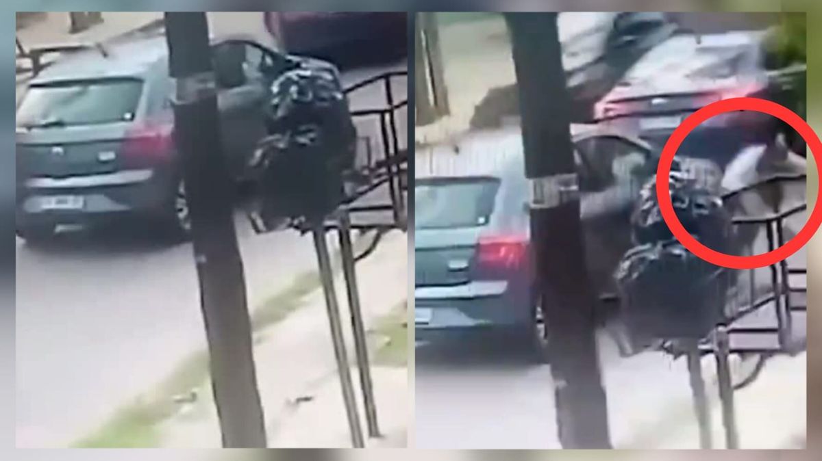 Video | Policía mató de un tiro a ladrón que le rompió el vidrio del carro para robarlo