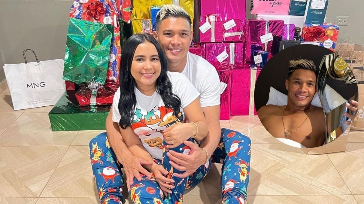 Teófilo Gutiérrez sorprende las redes con romántica foto junto a su esposa