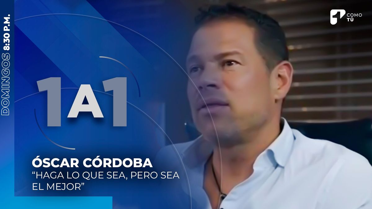 Óscar Córdoba en 1 a 1 conducido por Ramiro Avendaño