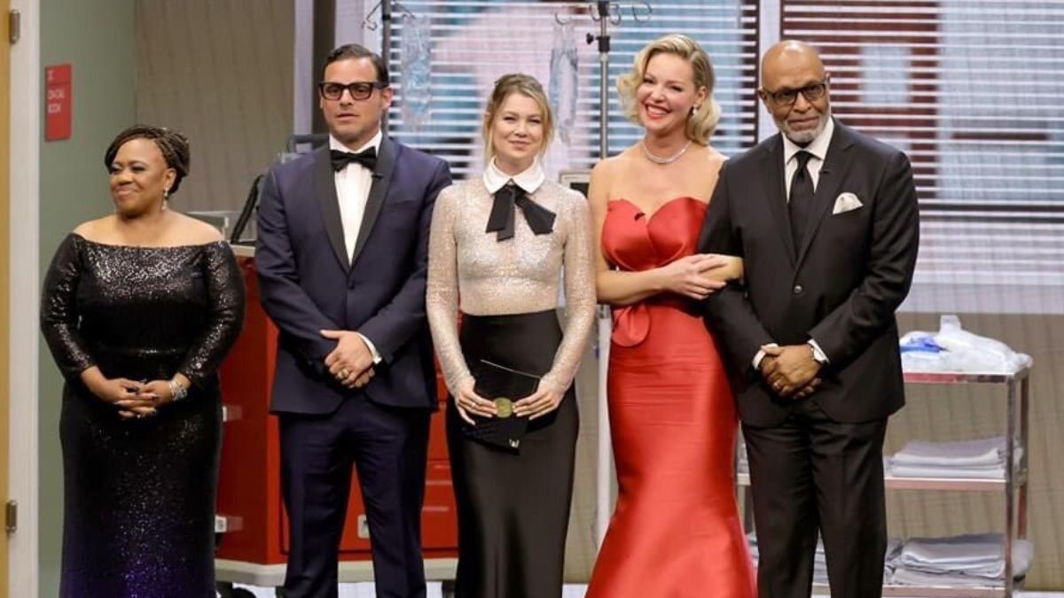 El elenco original de Grey's Anatomy se reencontró en los Premios Emmy