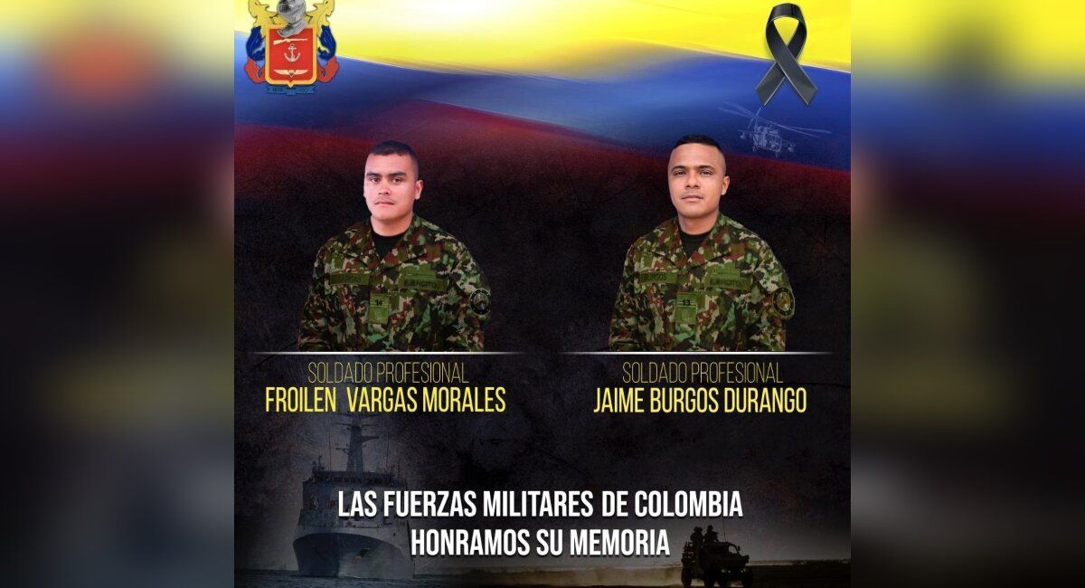 Mueren dos soldados en combates entre el Ejército y disidencia de las FARC en Nariño