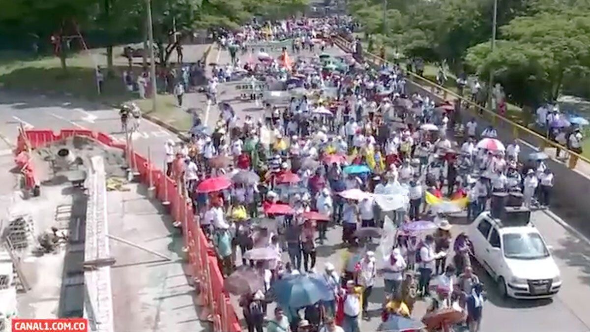 Video | Así van las marchas en diferentes ciudades del país