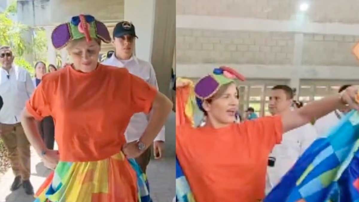 Verónica Alcocer llegó bailando al Carnaval de Barranquilla y le llovieron las críticas