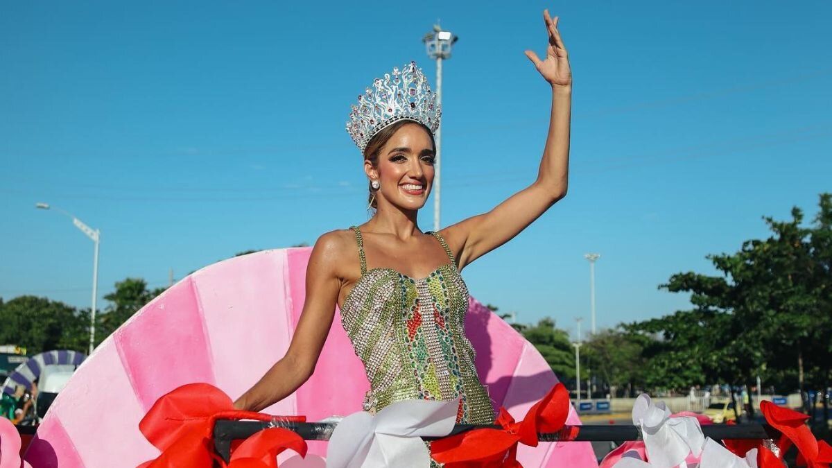 Así se vivió la coronación de Melissa Cure, reina del Carnaval de Barranquilla