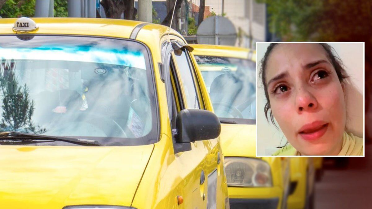 Video | Ladrón se escondió en el baúl de un taxi y atacó a una mujer en Bogotá