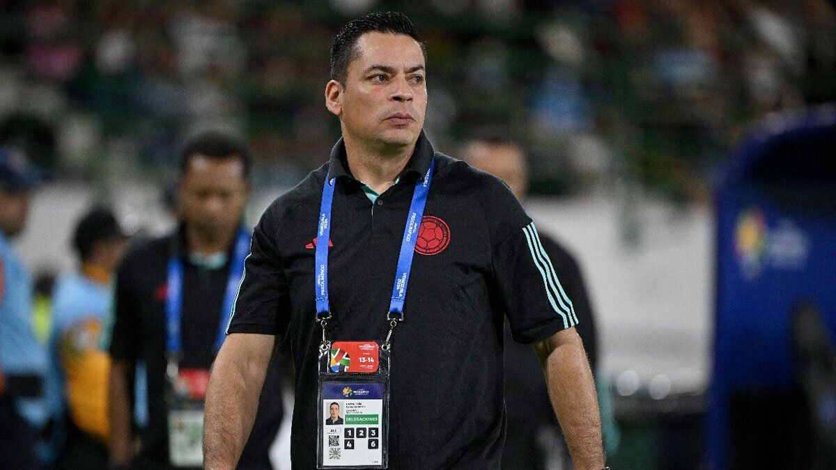 Héctor Cárdenas deja de ser el técnico de las selecciones Colombia sub-20 y sub-23