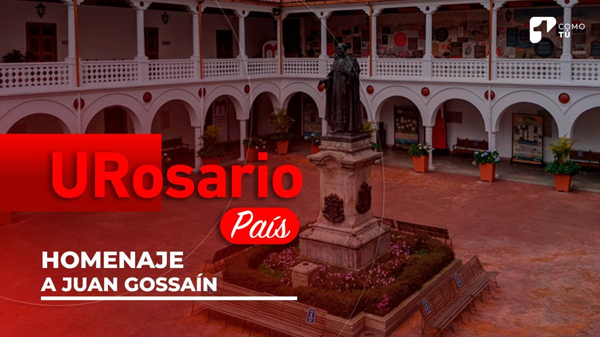 URosario País homenaje a Juan Gossaín en el día del periodista