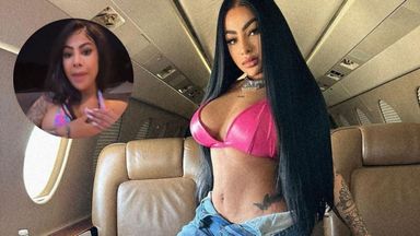 Video | Tekashi le sacó una ‘pucheca’ a Yailín en pleno en vivo de