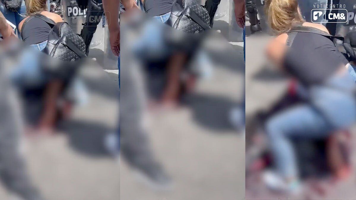 Video | Hombre terminó gravemente herido en disturbios por operativos en San Andresito