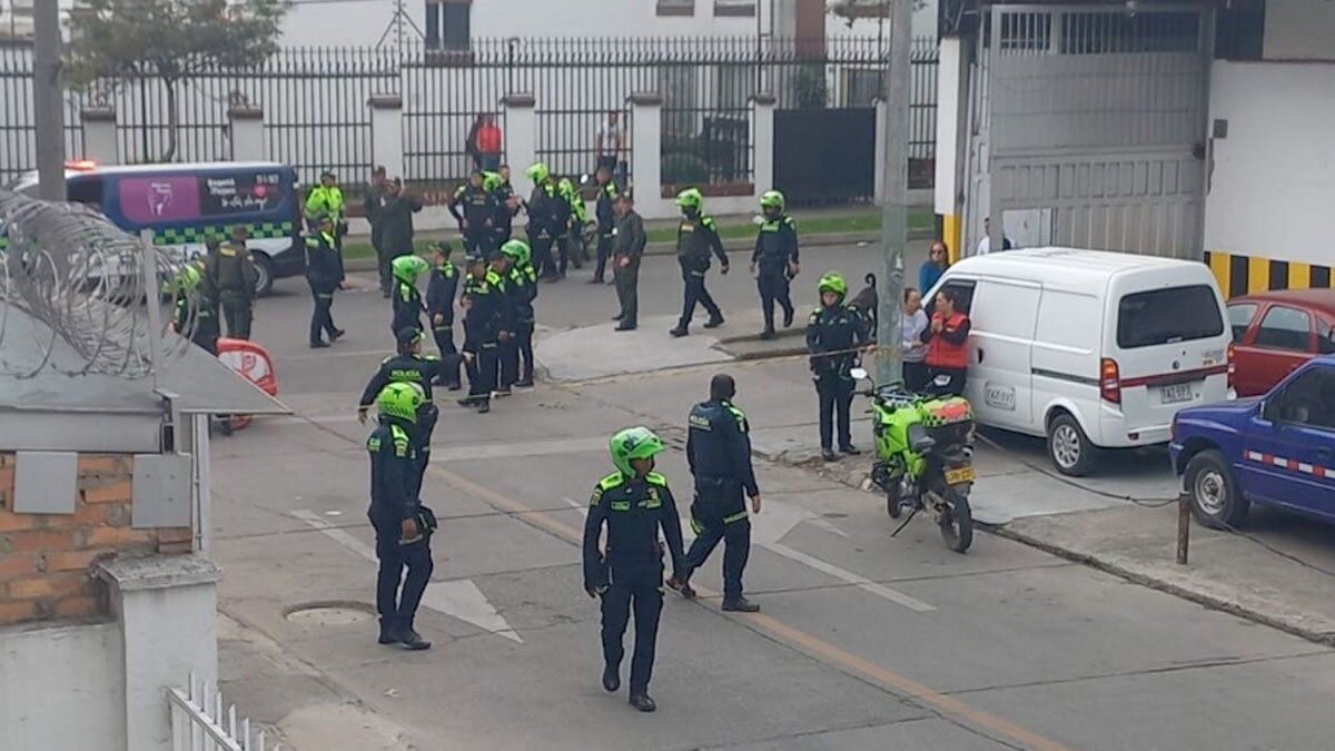 Policía dio de baja a un presunto delincuente en Fontibón: portaba una granada