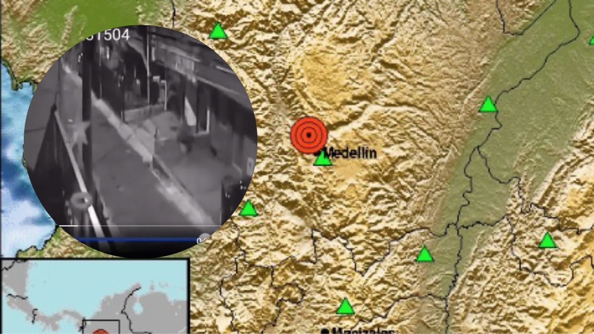 Video | Así fue el fuerte temblor que se dio en plena madrugada en Bello, Antioquia