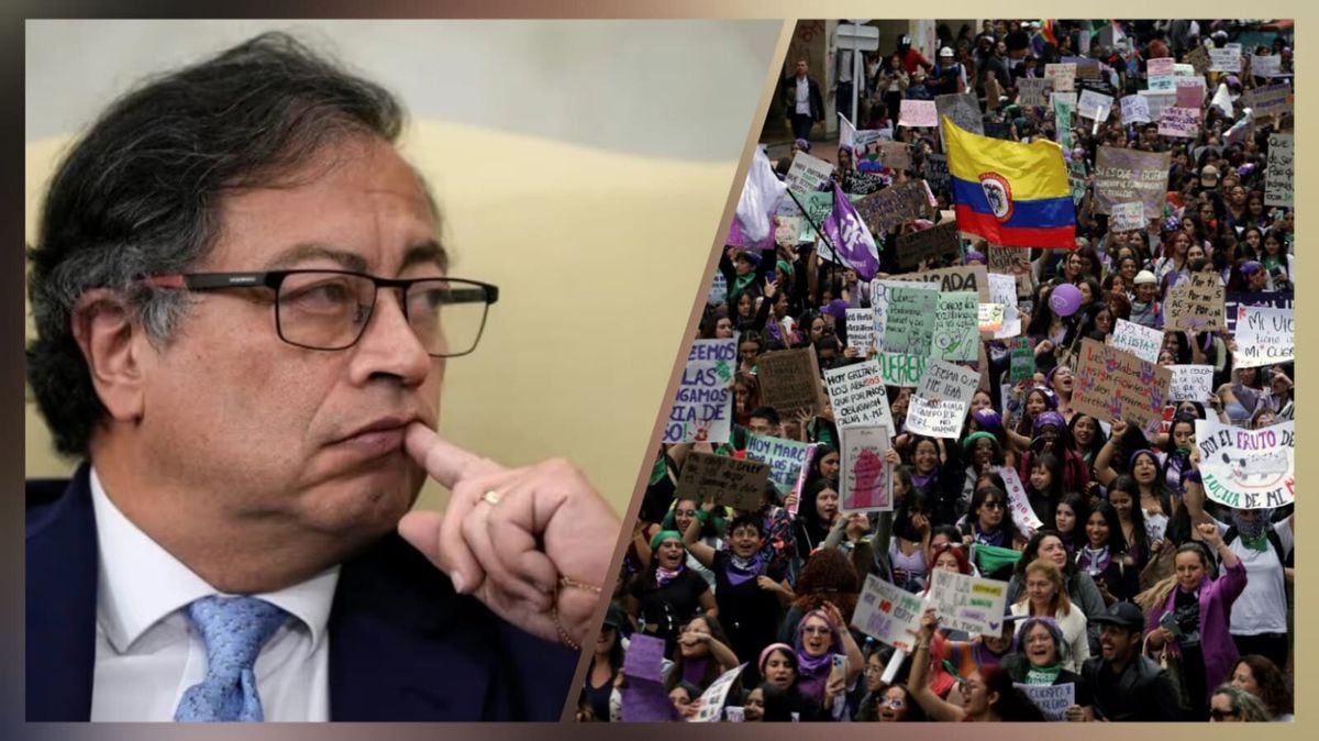 Petro ordena que se investigue la actuación de la Policía en las marchas del 8M en Bogotá