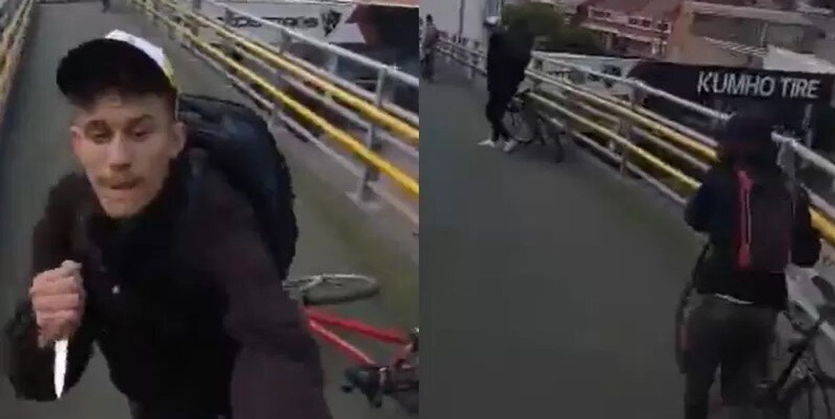 Capturan en la vía a Choachí al delincuente que robó una patineta eléctrica en Bogotá
