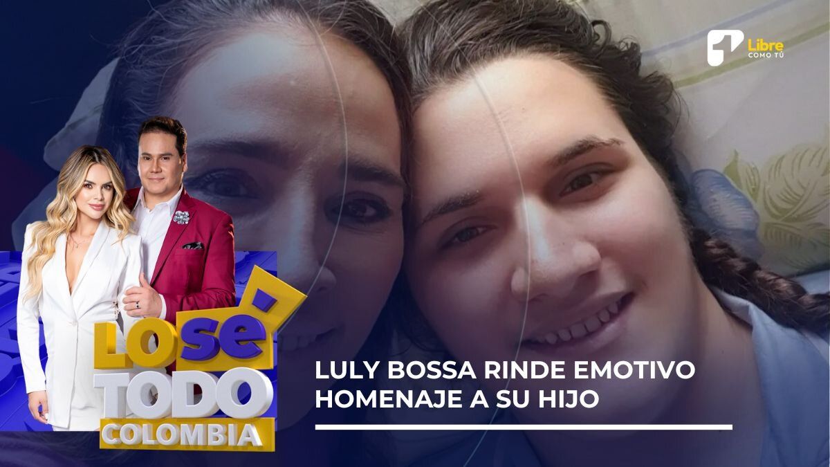 Luly Bossa hace conmovedor homenaje a su hijo en redes