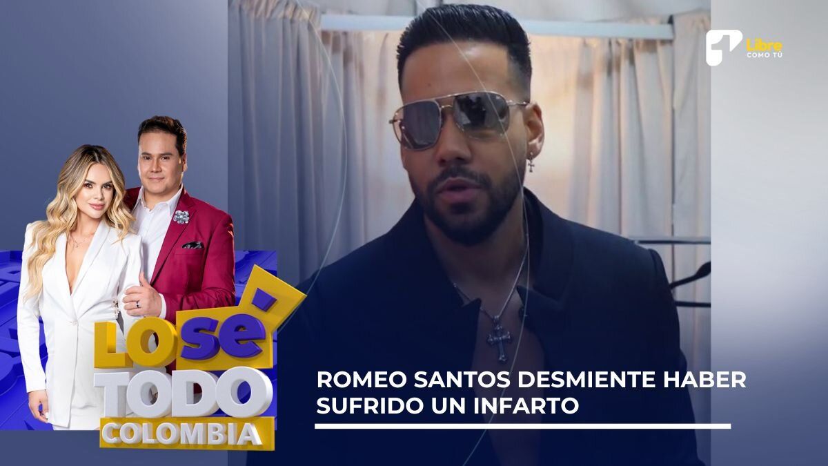 Romeo Santos desmiente rumores sobre presunta hospitalización por infarto