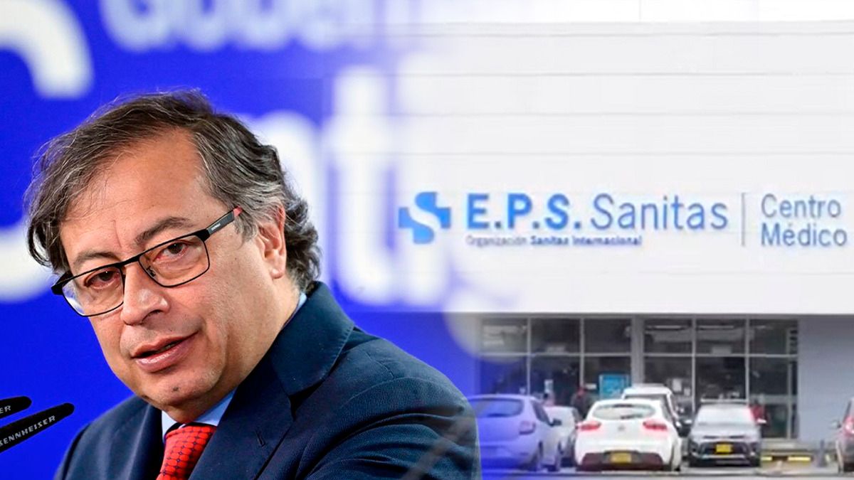 Sin importar las críticas Petro defiende intervención de la EPS Sanitas