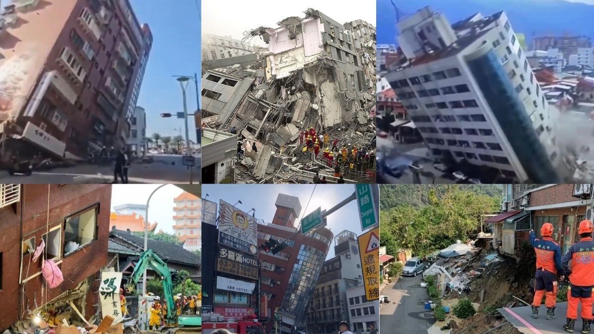 Devastador terremoto en Taiwán deja la isla en ruinas