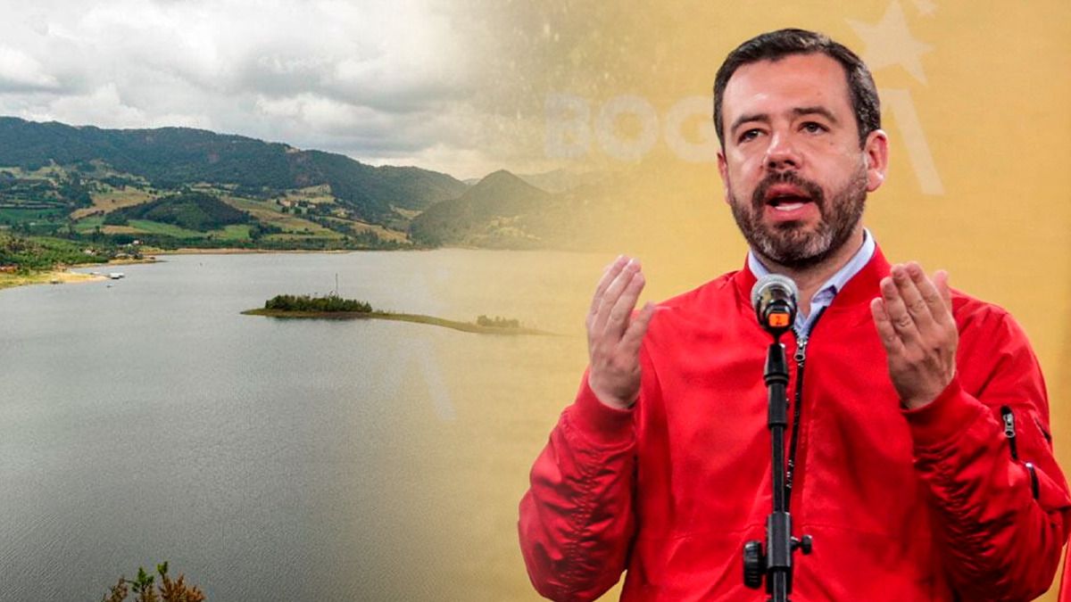 Alcalde Galán alerta sobre nivel crítico de embalses en Bogotá