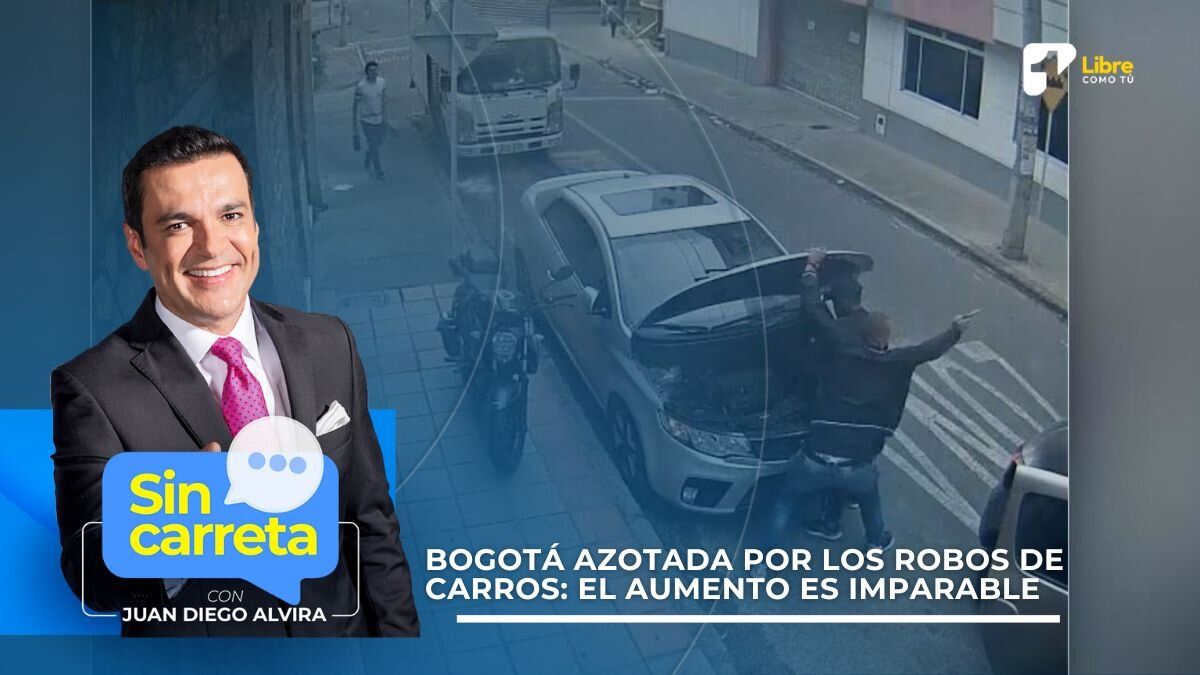 Bogotá azotada por los robos de carros: el aumento es imparable