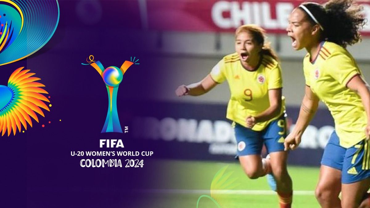 Se presenta emblema de la Copa Mundial Femenina Sub-20 de la FIFA Colombia 2024