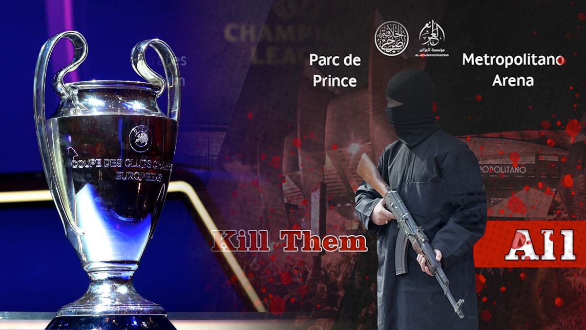 Con panfleto, Estado Islámico amenaza con ataques terroristas en partidos de Champions