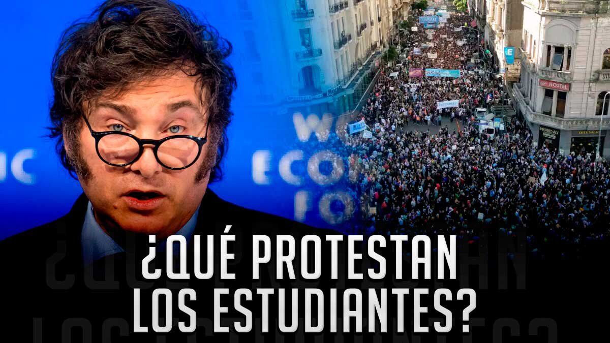 Multitudinarias marchas en defensa de la universidad pública en Argentina: rechazo a Milei