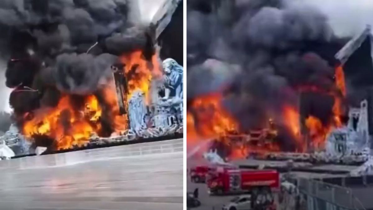 En video queda registrado el impresionante incendio en el escenario de Tomorrowland