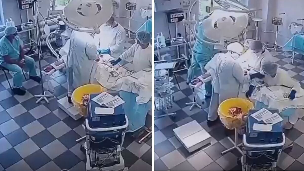Así reaccionó un equipo médico en plena cirugía durante el terremoto en Rusia