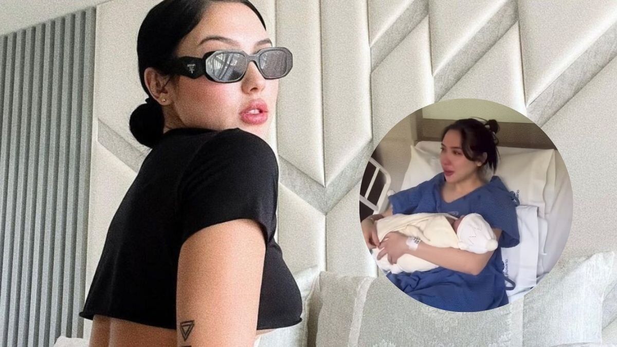 Video | Así anunció la famosa influencer Aida Victoria Merlano el nacimiento de su hijo