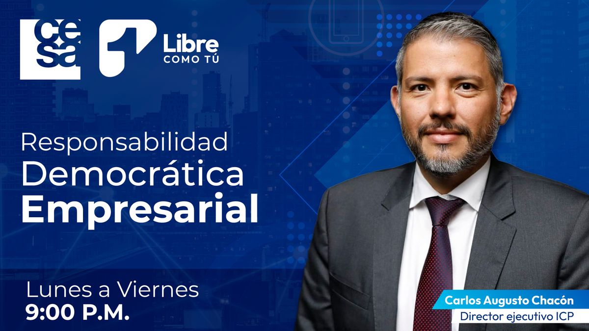 “La democracia en riesgo”: Carlos Augusto Chacón, director ejecutivo