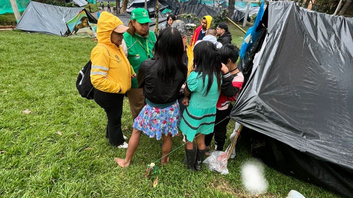 Fiesta de indígenas Emberá en Bogotá termina en tragedia: Menores alcoholizados